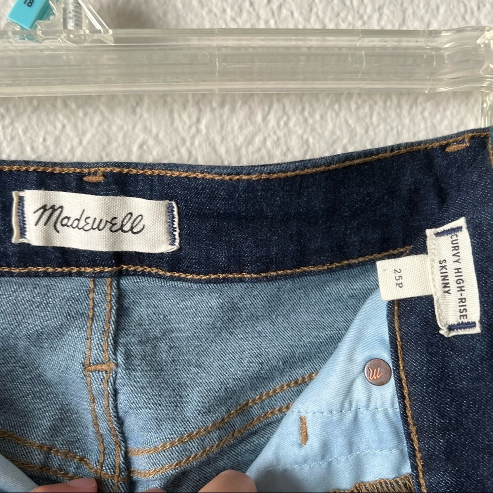 Madewell curvy high-rise skinny - Picture 9 of 11